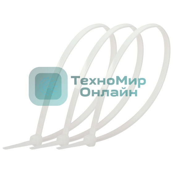 Хомут кабельный ЭРА Simple 2.5х200 NO-224-188 белый (уп. 100 шт)