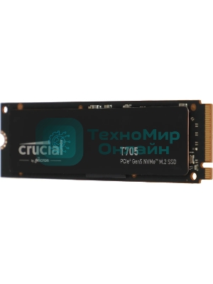 Накопитель SSD Crucial T705 4Tb PCIe Gen5 NVMe M.2 SSD CT4000T705SSD3