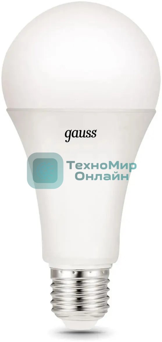 Лампа светодиодная Gauss A70 22Вт 3000К E27