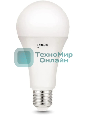 Лампа светодиодная Gauss A70 22Вт 3000К E27