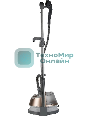 Отпариватель Kitfort КТ-913 белый/золотистый, 2000 Вт, 35 г/мин, 1300 мл