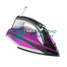 Утюг Centek CT-2344 фиолетовый/белый, 2200 Вт, 45 г/мин, 145 г/мин, 320 мл