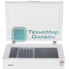 Морозильный ларь Kraft BD(W)-185QX, белый, 160л