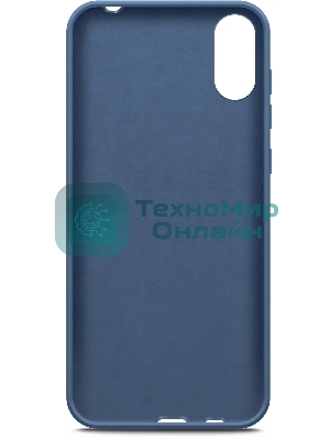 Чехол (клип-кейс) BoraSCO для Xiaomi Redmi 9A синий (39189)