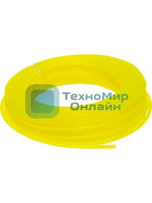 Леска для триммеров PATRIOT Roundline D 2,0мм L 15м круглая, желтая 200-15-1