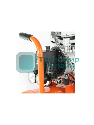 Компрессор Patriot WO 24-160 525306375 Безмасляный; Мощн. 1,1 кВт; Напр. 230В Об. двиг.: 2850 об/мин; Производительность: 160 л/мин; Объем ресивера: 24 л; Давление: 8 бар