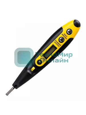 Индикаторная отвертка-тестер напряжения цифровая Deli DL8005 (12-250 В)