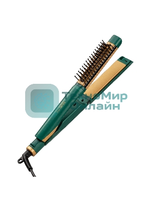 Мультистайлер Galaxy Line GL4525 зеленый/золотистый, 28 мм, 120-220 °C, 11 режимов