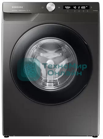 Стиральная машина Samsung WW70AG6S23ANLP серый, загрузка фронтальная 7 кг, 1200 об/мин, класс: A+++