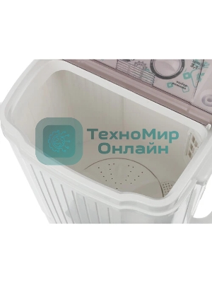 Стиральная машина Славда WS-30T/ЕТ белая, загрузка вертикальная 3кг, класс: C