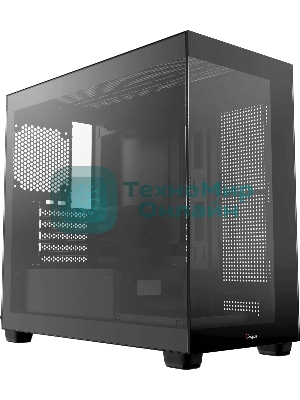 Компьютерный корпус Ocypus Gaммa C52 BK mATX/win/black/no PSU/Tempered Glass