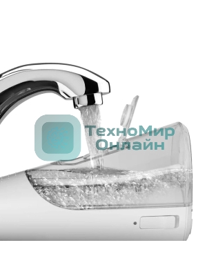 Ирригатор Waterpik WF-21 белый, от аккумулятора, 210 мл, 2 режима
