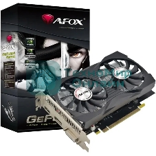 Видеокарта AFOX Geforce GTX1050 4Gb GDDR5 128Bit DVI/HDMI/DP LP Dual Fan (AF1050-4096D5H4-V2)