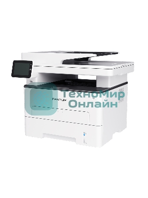 МФУ лазерное монохромное Pantum BM5106FDN, P/C/S/F, Mono laser, A4, 40 ppm (max 100000 p/mon), 1.2 GHz, 1200x1200 dpi, 512 MB RAM, Duplex, DADF50, paper tray 250 pages, USB, LAN,touch screen, start. cartridge 6000 pages, проектная модель