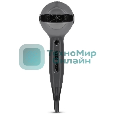 Фен Vitek VT-8229 MC графитовый/черный, 2200 Вт, ионизация