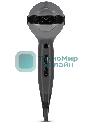 Фен Vitek VT-8229 MC графитовый/черный, 2200 Вт, ионизация