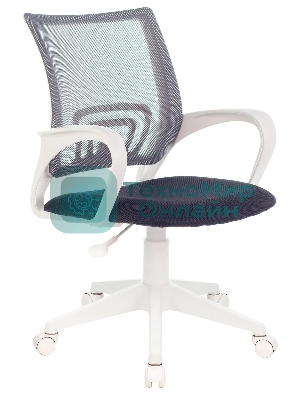 Кресло Бюрократ CH-W695NLT TW-04 TW-12 темно-серый, сетка/ткань, 120 кг, механизм качания