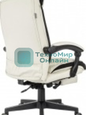 Кресло Бюрократ CH-824MSG-BF слоновая кость, экокожа