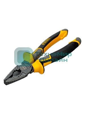 Плоскогубцы комбинированные Denzel 180 мм, трехкомпонентные рукоятки