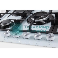 Газовая варочная панель MBS PG-801WH стекло белое