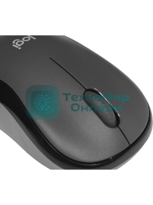 Мышь беспроводная Logitech M220 SILENT черный/серый, 1000 dpi, радиоканал, USB, кнопки - 3