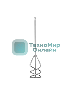 Миксер Сибртех для строительных смесей, 80х400 мм, хвостовик SDS plus