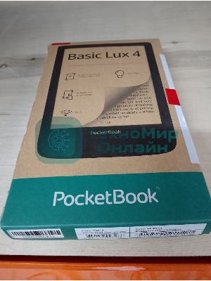 (Поврежденная упаковка) Электронная книга PocketBook 618 Basic Lux Ink черный (PB618-P-WW_ВУ)