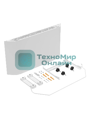 Конвектор электрический Denzel XCE-2000 белый, 2000 Вт, 25 м2, термостат