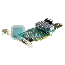 RAID-контроллер Broadcom 9361-8i(2G) SGL (LSI00462/05-25420-08А) PCIe 3.0 x8 LP, SAS/SATA 12G, RAID 0,1,5,6,10,50,60, 8port (2*int SFF8643), Cache 2Gb, 3108ROC, RTL 5