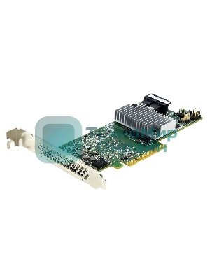RAID-контроллер Broadcom 9361-8i(2G) SGL (LSI00462/05-25420-08А) PCIe 3.0 x8 LP, SAS/SATA 12G, RAID 0,1,5,6,10,50,60, 8port (2*int SFF8643), Cache 2Gb, 3108ROC, RTL 5