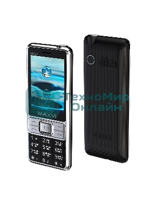Мобильный телефон Maxvi X900c черный