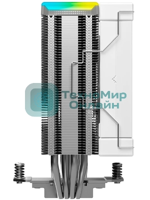 Устройство охлаждения(кулер) Deepcool AK400 Digital SE Wh ARGb Soc-AM5/AM4/1200/1700/1851 белый 4-pin 19-28dB Al+Cu LCD 220W 812gr Ret (R-AK400-WHADMN-GJD)