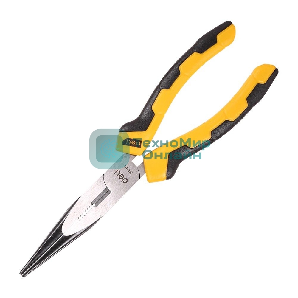 Удлиненные плоскогубцы Deli DL2108 8