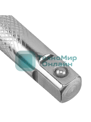 Вороток Г-образный Denzel 375x100 мм, квадрат 1/2