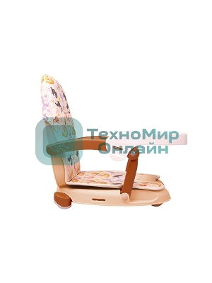 Стульчик для кормления BQ BCH012 Cats playing. Стульчик-бустер BQ BCH012. Гипоалергенные безопасные материалы/Съемный чехол из экокожи. Удобный, устойчив к загрязнению и легко моется/Съемная столешница/Безопасность малыша: устойчивая конструкция, нескользящие ножки, надежная фиксация на стуле, разделитель для ног для дополнительной фиксации/4 уровня высоты/Благодаря своей компактности, легкой сборке и наплечной лямке его можно брать с собой на природу, в гости или путешествие