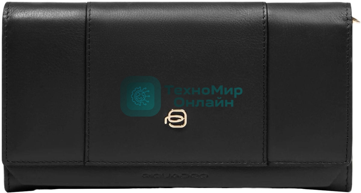 Кошелек женский Piquadro Circle PD6463W92R/N черный натур.кожа