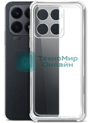 Чехол (клип-кейс) BoraSCO для Honor X6a 72472 прозрачный