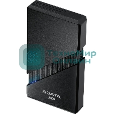 Внешний SSD ADATA SE920, 1Tb, USB 4 Type-C, R/W 3800/3700, черный