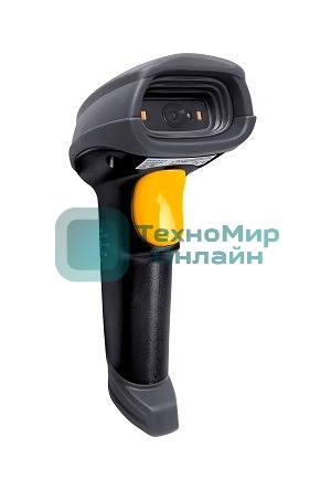 Сканер штрих-кода ручной Mindeo MD6600AT-SR 2D имидж, проводной, 100 скан/сек, USB с автосенсорной подставкой, черный