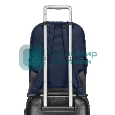 Рюкзак для ноутбука Moleskine CLASSIC (ET86UBKB20) 32x42x11 см эко-кожа синий сапфир