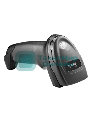 Сканер штрих-кода ручной Zebra DS2208 2D имидж, проводной, 762 мм/сек, USB, черный
