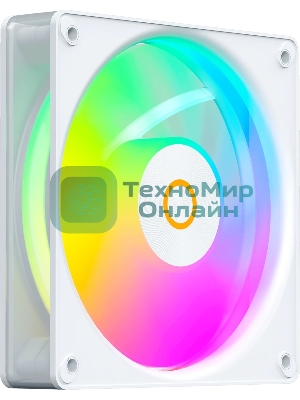 Вентилятор для корпуса Ocypus Gaммa F12 Elite WH ARGB REVERSE BLADE, 120x120x25мм, 4-PIN PWM, 600-1800 RPM, 26 DBA MAX, HYDRO BEARING