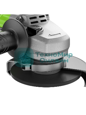 Углошлифовальная машина Greenworks GD24AG 758Вт 10500об/мин рез.шпин.:M14 d=125мм (3200207CUH)