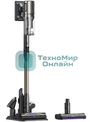 Пылесос вертикальный Dreame Z40 TangleCut Flex+ черный/медный, питание от аккумулятора, 420 Вт, уборка сухая, пылесборник 0.5 л