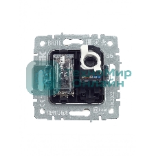 Розетка телевизионная двойная TV+RJ45 IEK BRITE РТВ/РК12-БрЖ кат.5E жемчуг