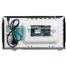 Микроволновая печь SUPRA 20SB25 черный, 20 л, 700 Вт, переключатели - кнопки