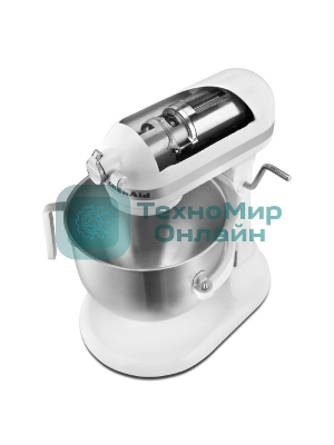 Миксер с подъемной чашей KitchenAid 5KSM7990XEWH Professional 6.9л белый