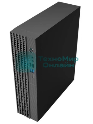 Корпус mATX Eurocase A001 черный, ABS пластик, 2*USB2.0, 2*USB3.0, HD AUDIO