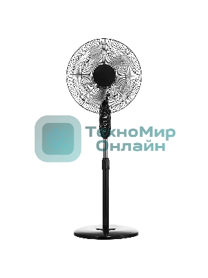 Вентилятор Ballu BFF-860R черный, напольный, 45 Вт, 3 скорости, 40 см