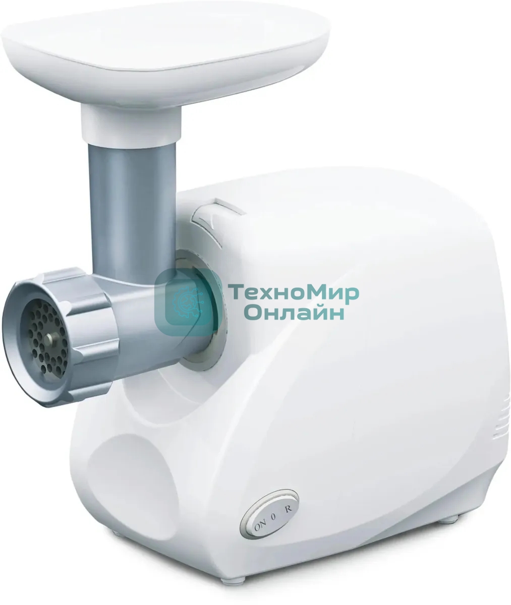 Мясорубка электрическая Ротор Классик-Р ЭМШ 35/300-4 белый, 1500 Вт, 0.6 кг/мин, реверс, насадки - 4